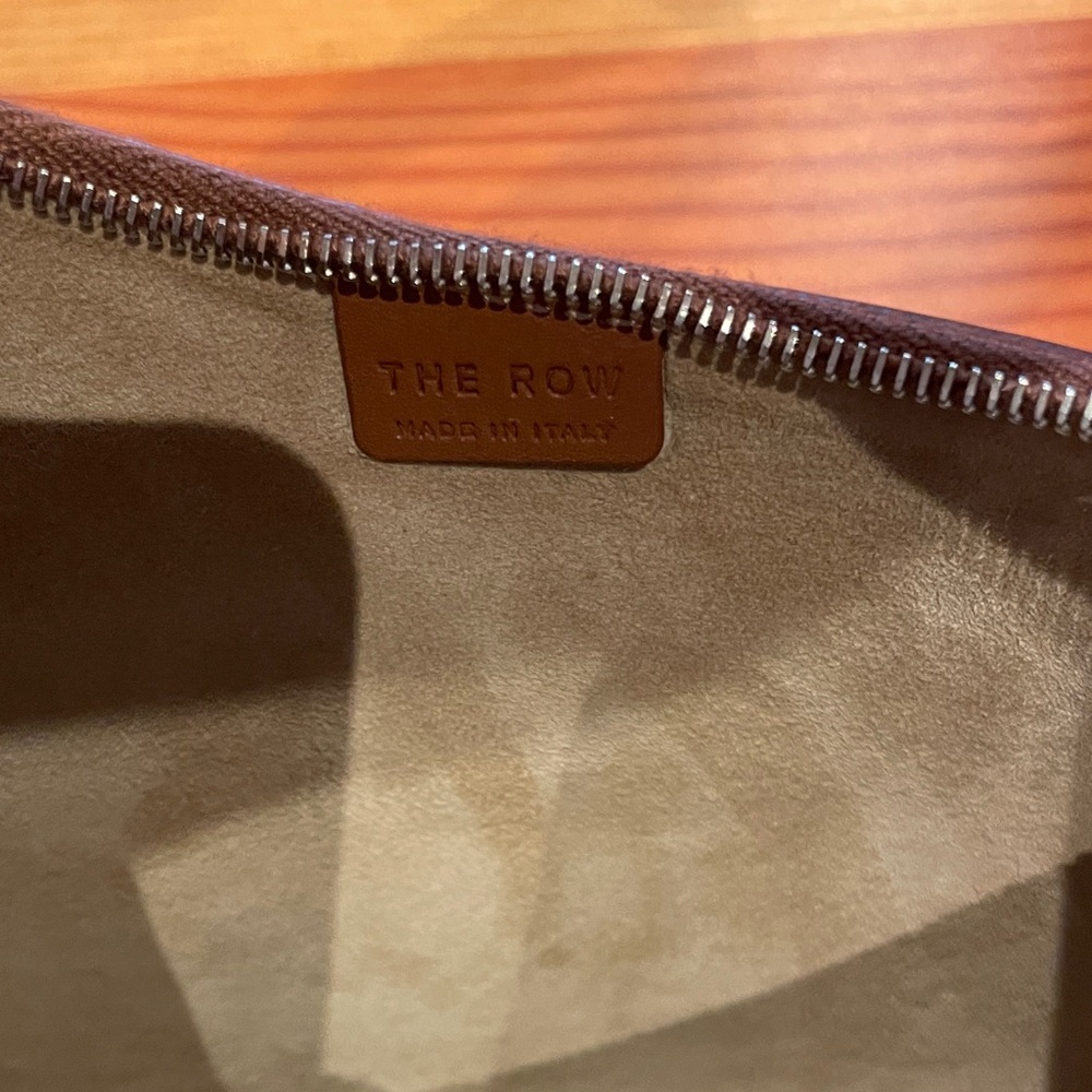 SOLD THE ROW Half Moon Bag in Tan - Picture 5 of 7